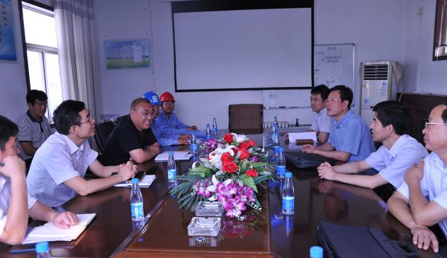 東營市委常委、秘書長李金昆率隊(duì)到集團(tuán)公司視察